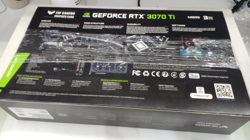 ASUS Grafikkarte: TUF-RTX3070TI-08G-GAMING