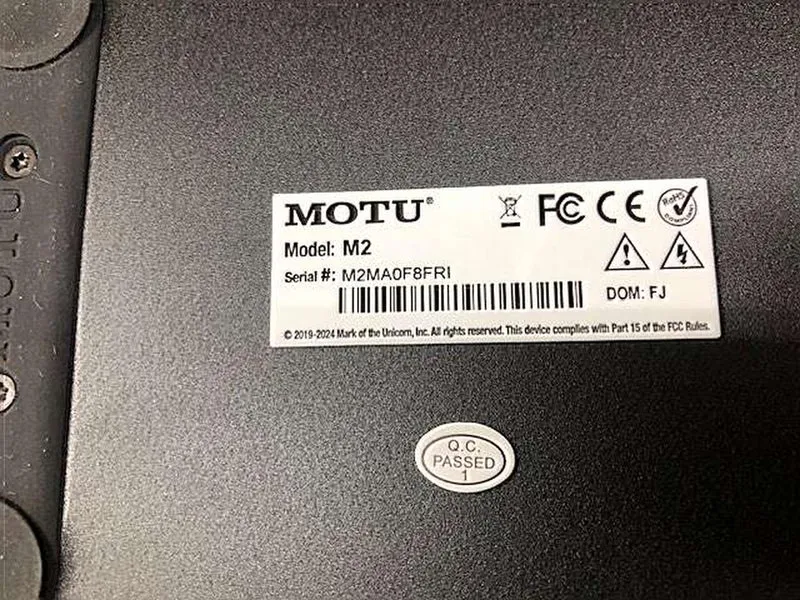 MOTU Audio-Interface: M2