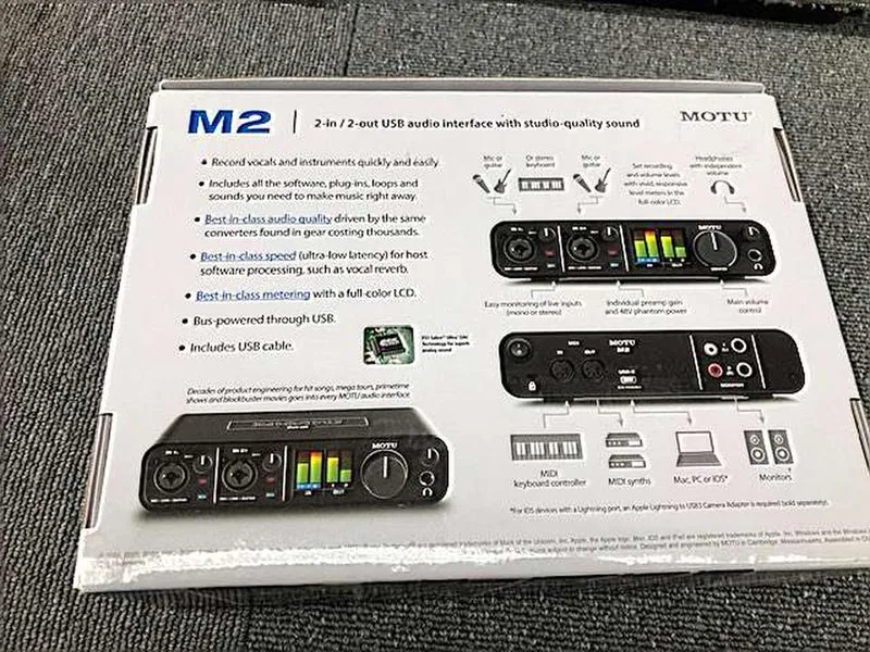 MOTU Audio-Interface: M2