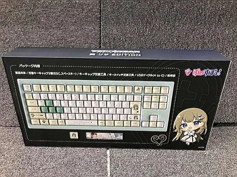 VSPOGEAR Gaming-Tastatur Englisch Lisa EDITION