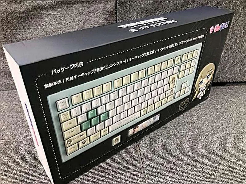VSPOGEAR Gaming-Tastatur Englisch Lisa EDITION