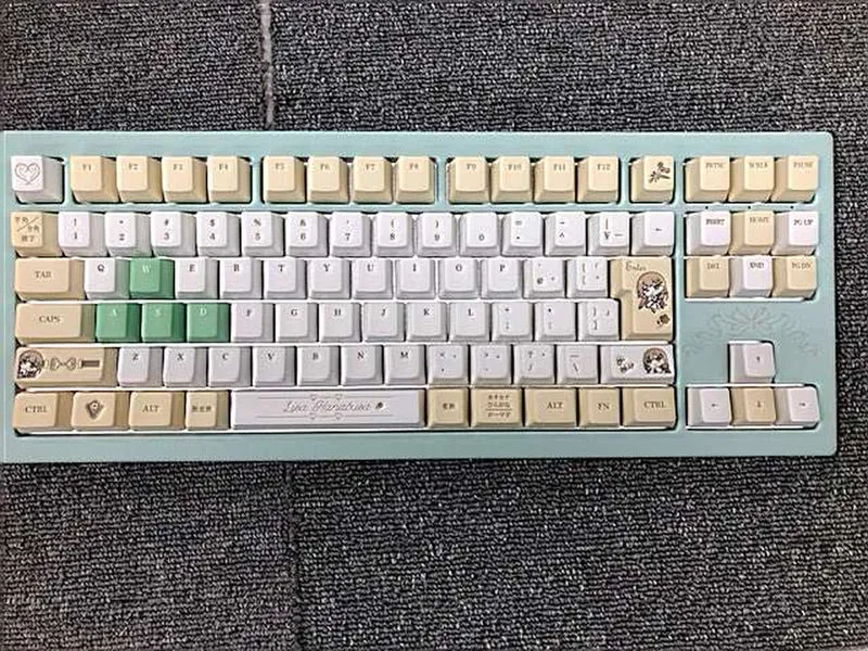 VSPOGEAR Gaming-Tastatur Englisch Lisa EDITION