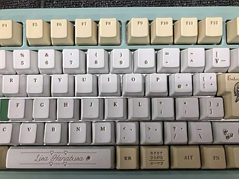 VSPOGEAR Gaming-Tastatur Englisch Lisa EDITION