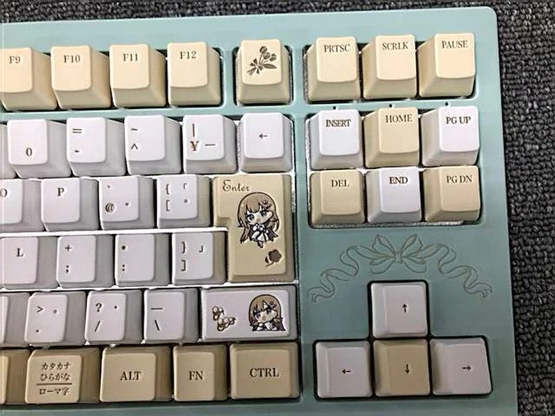 VSPOGEAR Gaming-Tastatur Englisch Lisa EDITION
