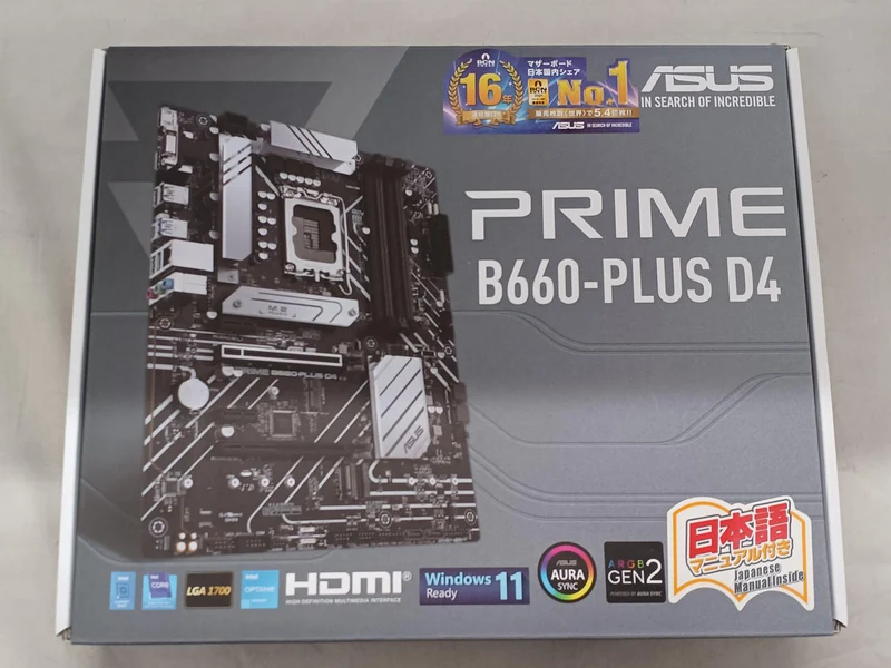 ASUS Motherboard B660 PLUS D4