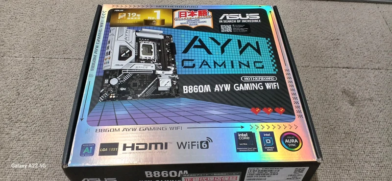 ASUS Mainboard B860M AYW GAMING WIFI