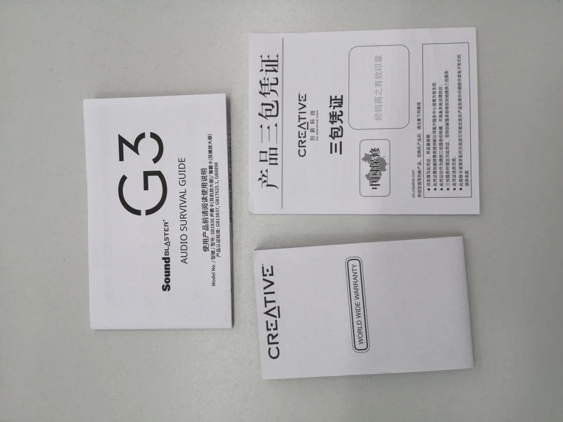 Creative Media Gaming-Verstärker SOUND BLASTER G3