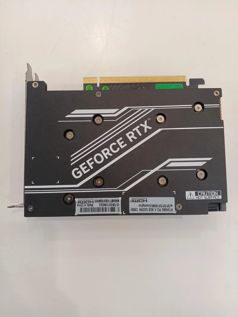 Hinweis: NVIDIA Grafikkarte RTX4060 PCI-E 8GB GDDR6 128BIT