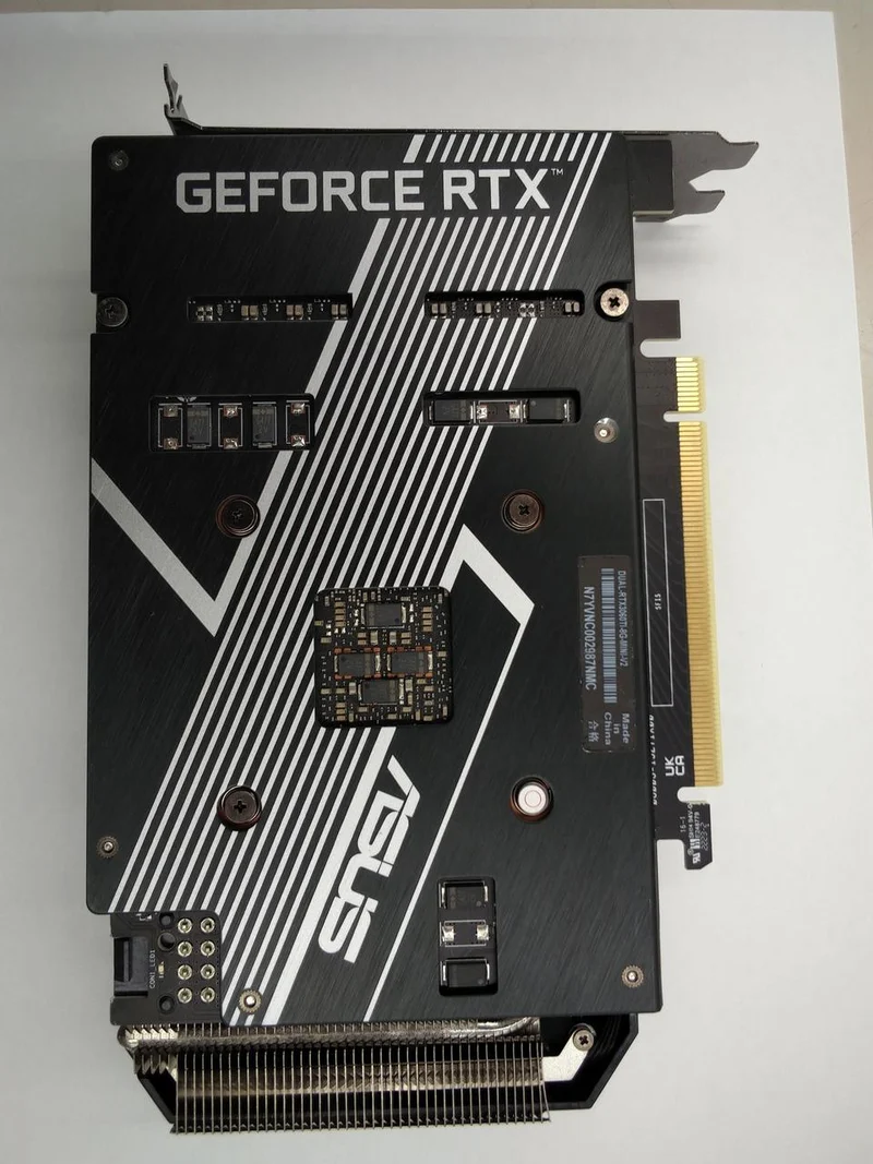 ASUS Grafikkarte DUAL-RTX3060TI-8G-MINI-V2