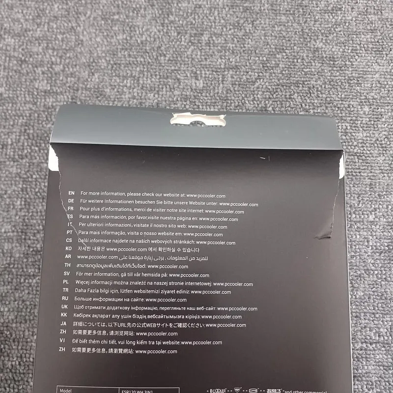 PCCOOLER Lüfter F5R120WHNT3-GL