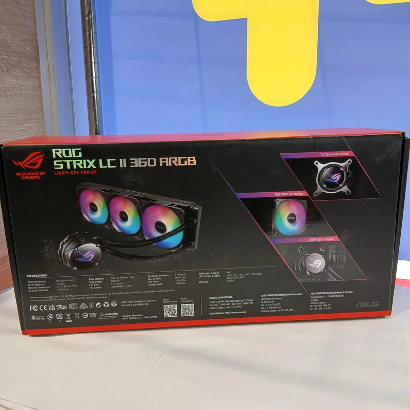 [JUNK] RDG CPU-Kühler ROG STRIX LCII. 360 ARGB