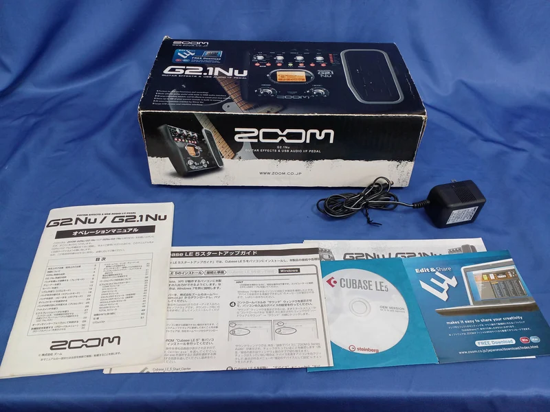 ZOOM Multi-Effektpedal G2.1NU