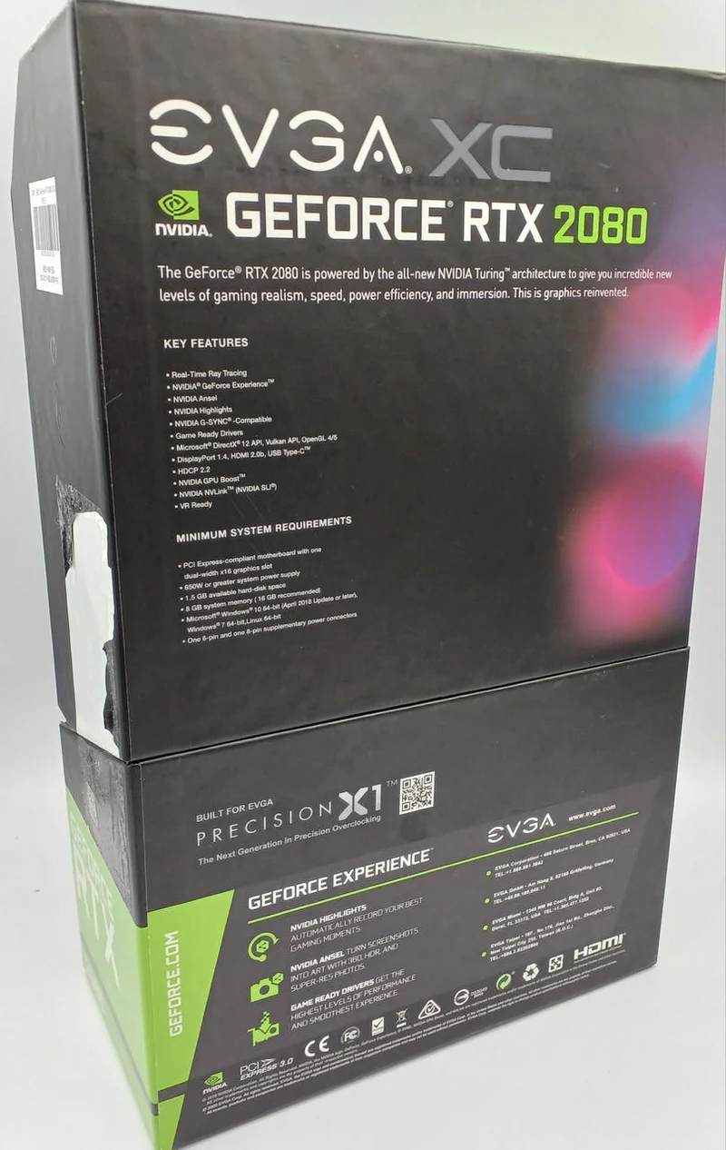 EVGA Grafikkarte RTX2080 8GB