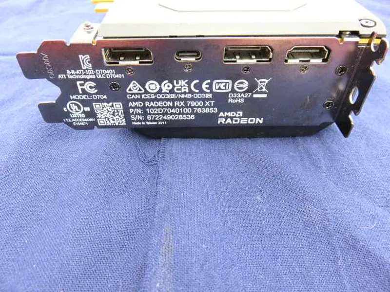 SAPPHIRE Grafikkarte: RX7900 XT GAMING 20 GB