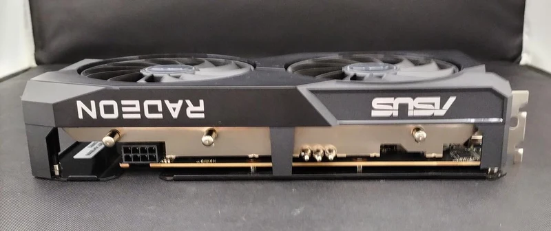 ASUS PCI-EXPRESS Bus-kompatible ATI-Grafikkarte DUAL-RT6600-8G-V2