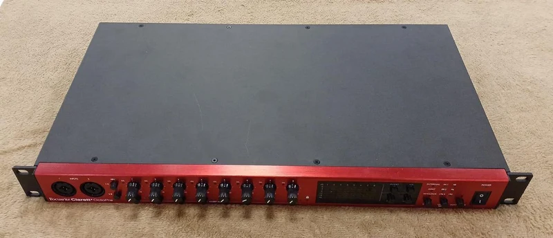 FOCUSRITE Mikrofonvorverstärker: CLARETT+ OCTOPRE