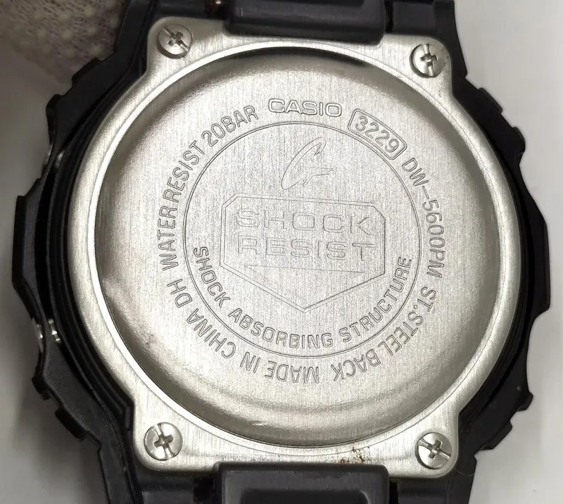 CASIO G-SHOCK Quartz DW-5600PM