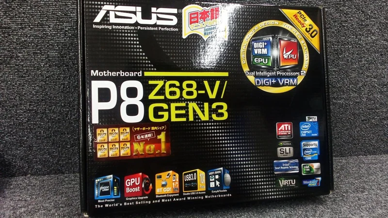 ASUS Motherboard P8Z68-V/GEN3