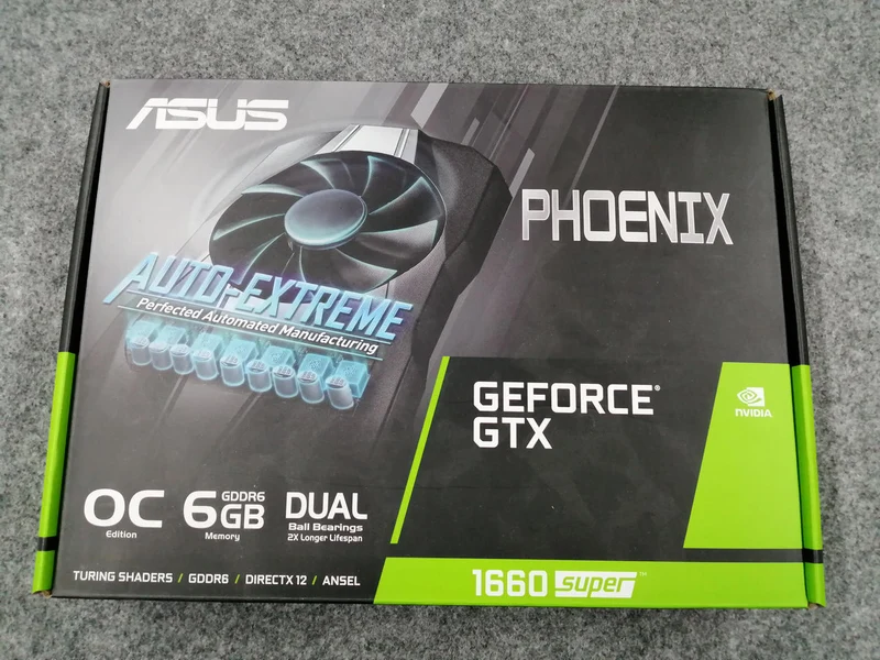 ASUS-Grafikkarte: PH-GTX1660S-O6G