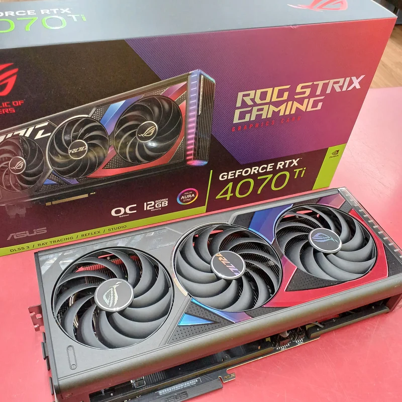 ASUS Grafikkarte: ROG STRIX RTX4070TI O12G GAMIN