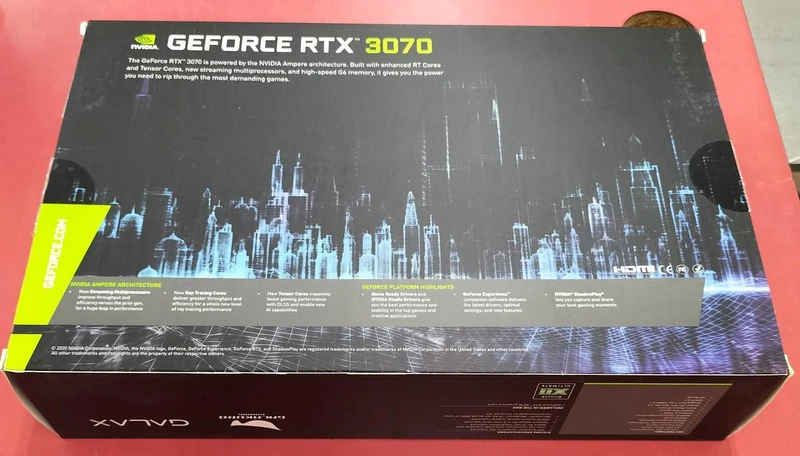 Xianren Zhizhi Grafikkarte GG-RTX3070-E8GB/OC/DF2