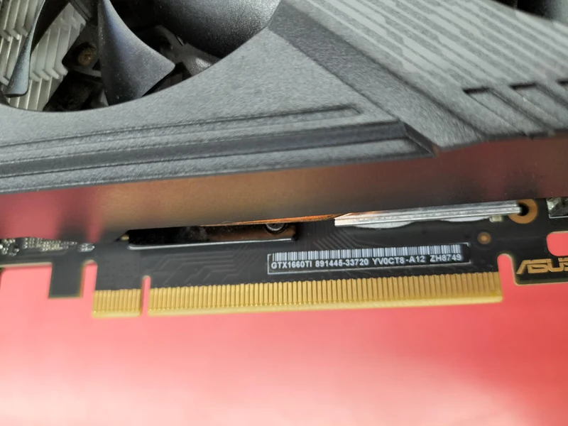 ASUS Grafikkarte: GTX1660TI-6G-EVO
