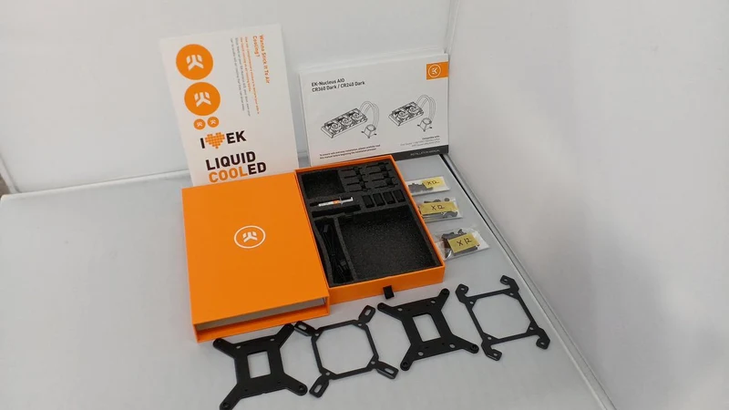 EK NUCLEUS AIO CPU-Kühler CR360 DARK