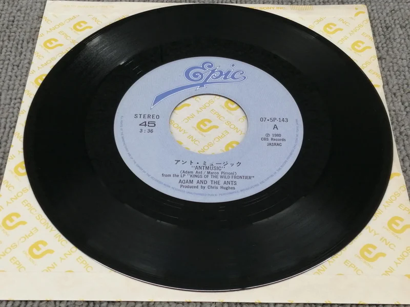 SONY Adam & the Ants / Ant Music 07・5P-143