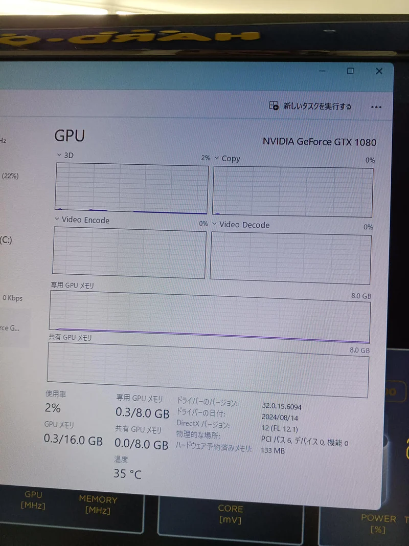 ZOTAC-Grafikkarte: GEFORCE GTX 1080 8GB 256BIT