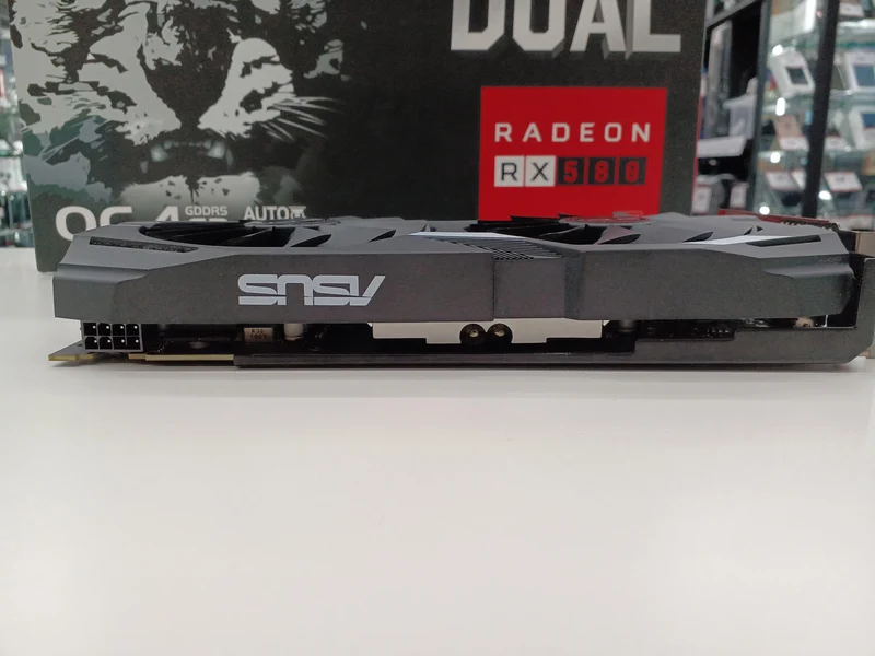 ASUS Grafikkarte DUAL-RX580-O4G