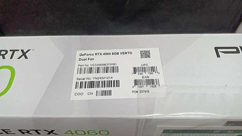 PNY-Grafikkarte: GEFORCE RTX 4060 8GB VERTO