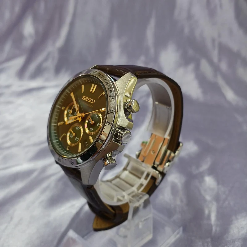 SEIKO Quarz-Chronograph 8T63-00D0
