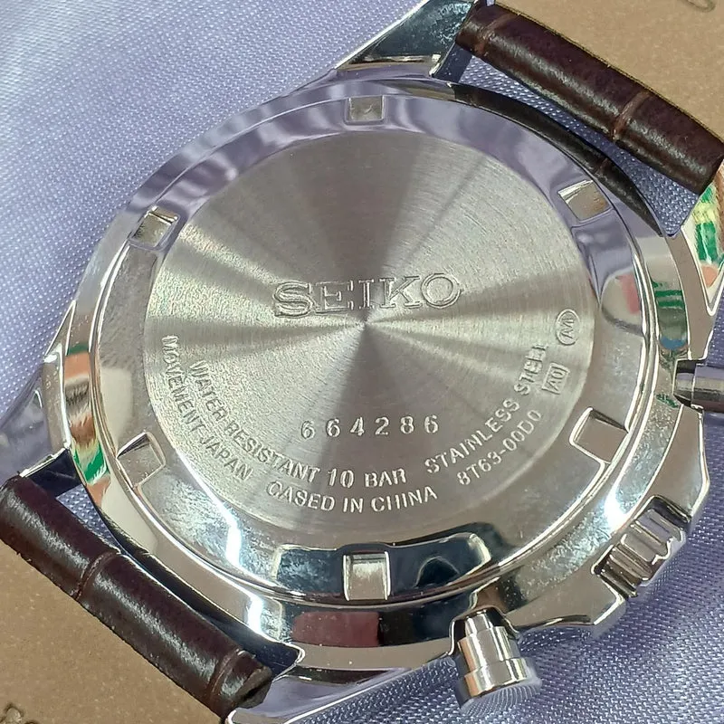 SEIKO Quarz-Chronograph 8T63-00D0
