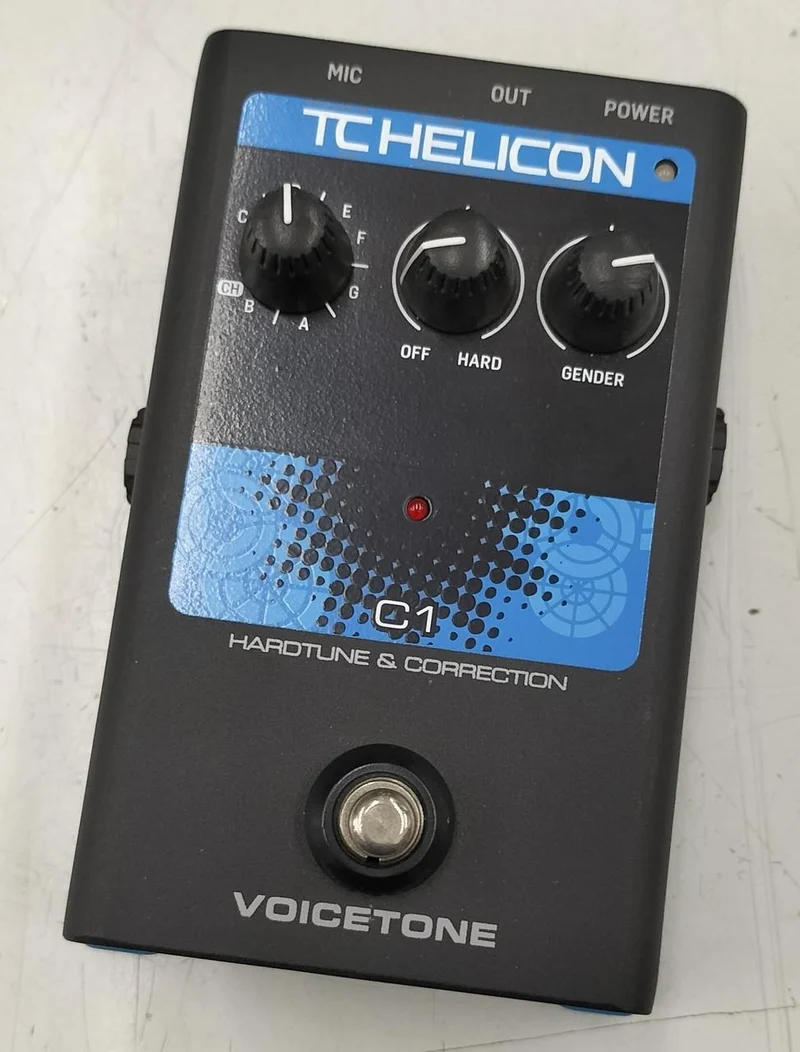 TC-HELICON Gesangseffektpedal VOICE TONE C1