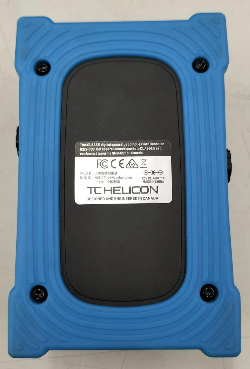 TC-HELICON Gesangseffektpedal VOICE TONE C1