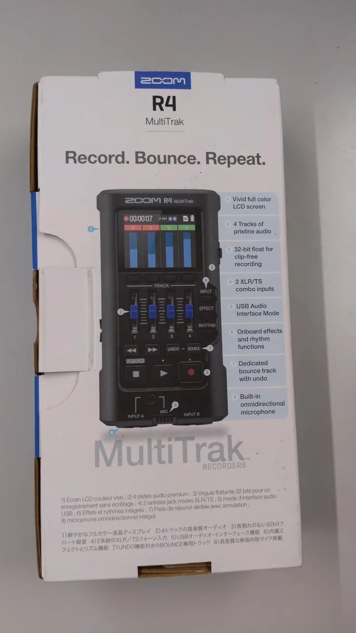 ZOOM Portable MTR R4 MULTITRACK