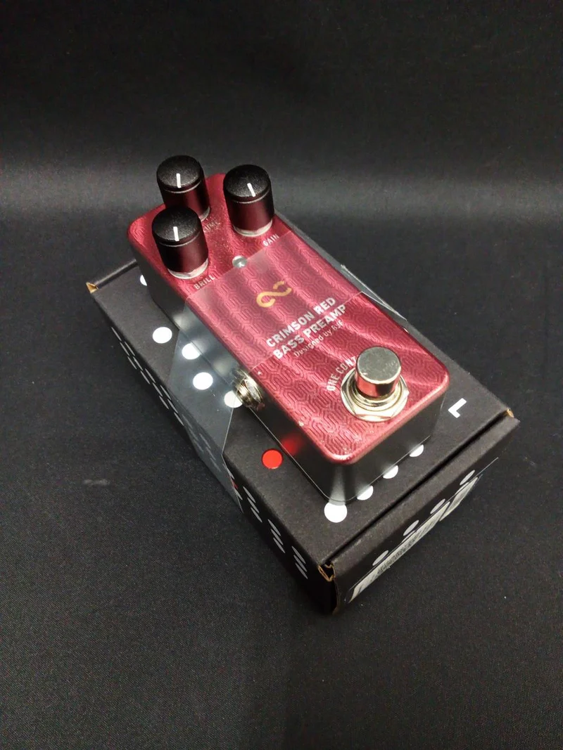ONE CONTROL Effektpedal: CRIMSON RED BASS PREAMP