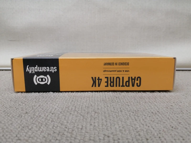 Streamplify Ungeöffnete und unbenutzte Capture-Karte für 4K-Aufnahmen