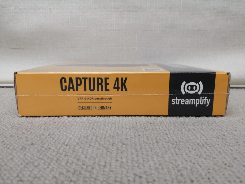 Streamplify Ungeöffnete und unbenutzte Capture-Karte für 4K-Aufnahmen