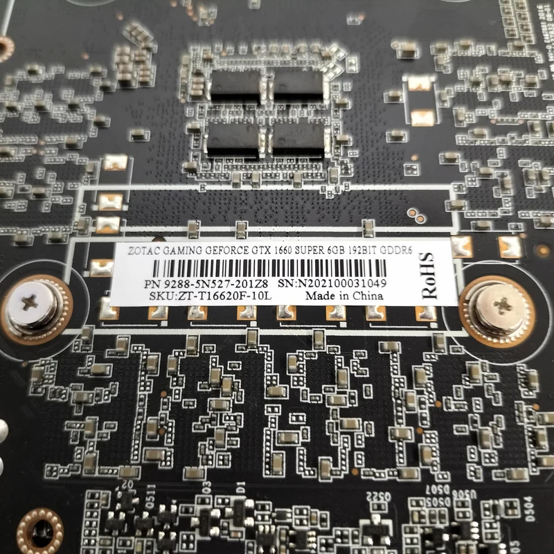 ZOTAC [FF Bench Completed] ZOTAC ZT-T16620H-10B ZT-T16620H-10B