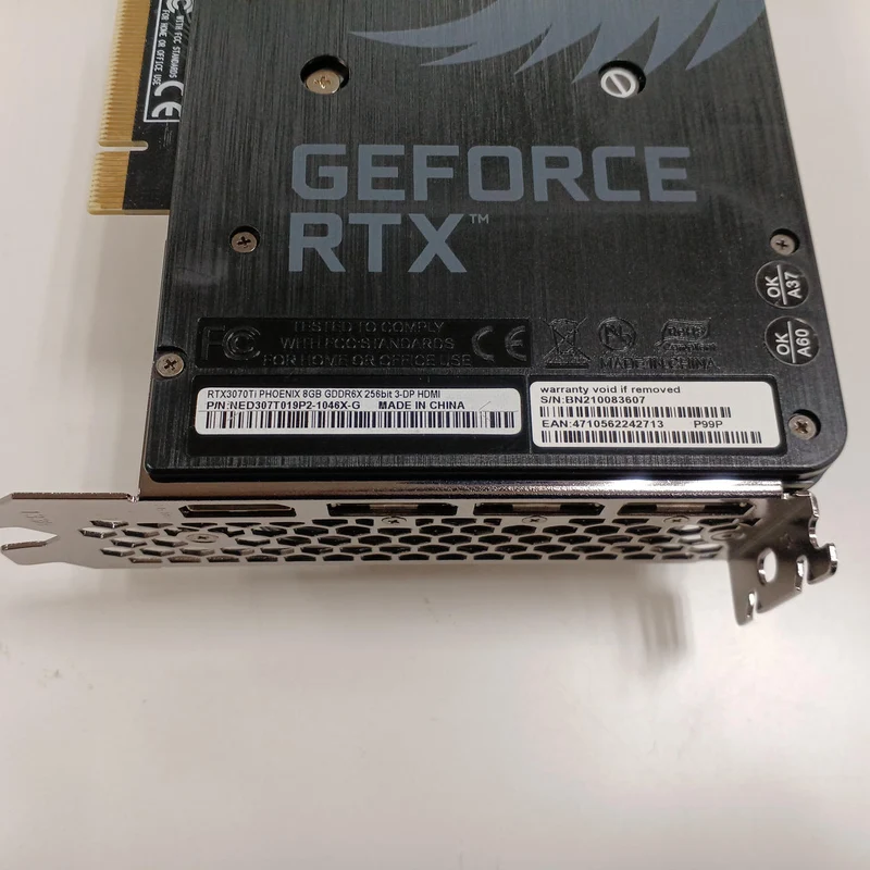 GAINWARD Grafikkarte: GEFORCE RTX 3070TI PHOENIX