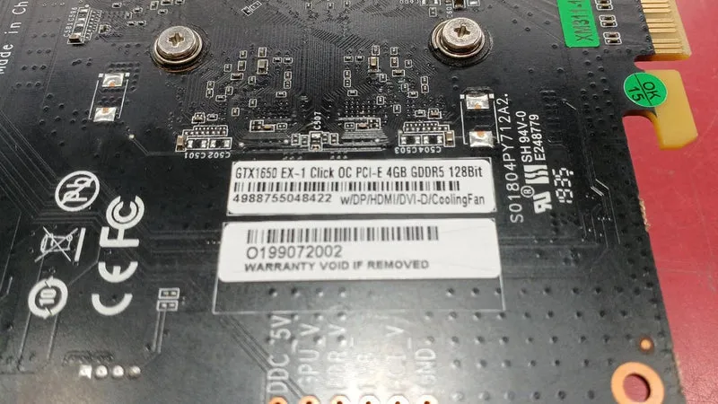 Xianren Zhizhi Grafikkarte: GF-GTX1650-E4GB/OC/DF