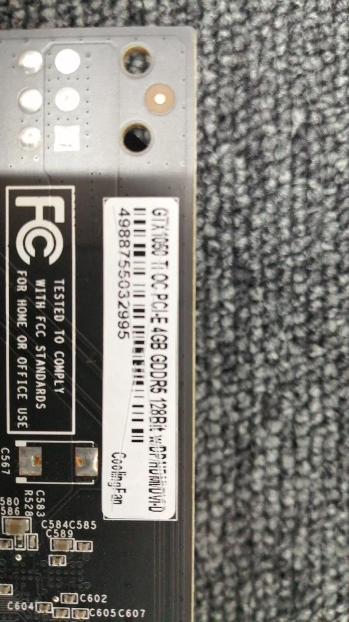 Xianren Zhizhi Grafikkarte GTX1050 TI OC PCI-E 4GB GDDR5