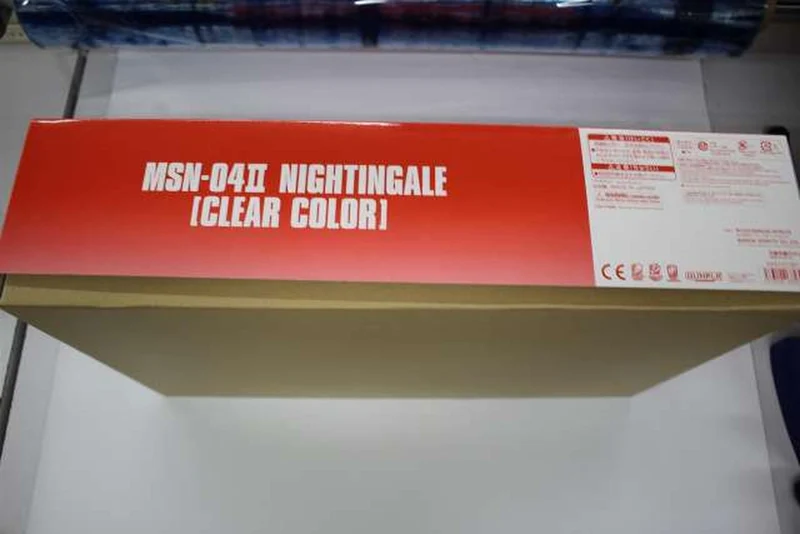 BANDAI Plastikmodell HG 1/144 Nightingale, durchsichtig