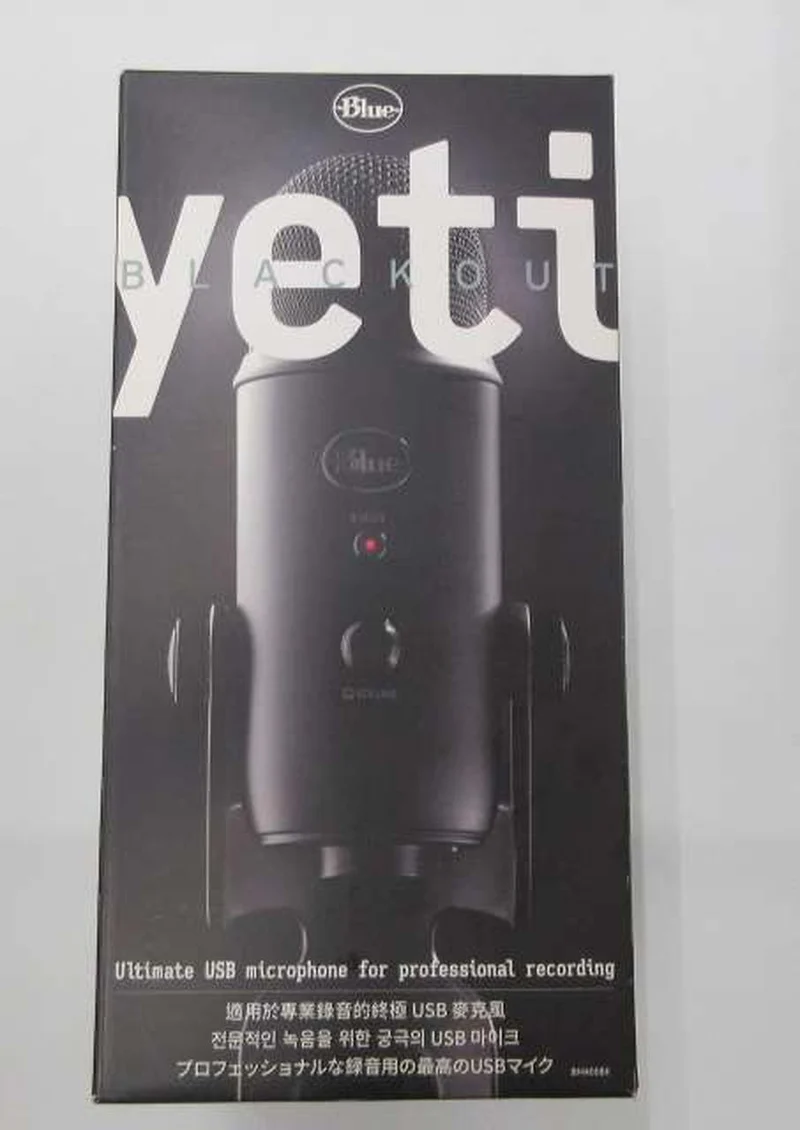 BLAU [Ungeöffnet] USB-Kondensatormikrofon YETI/A00132