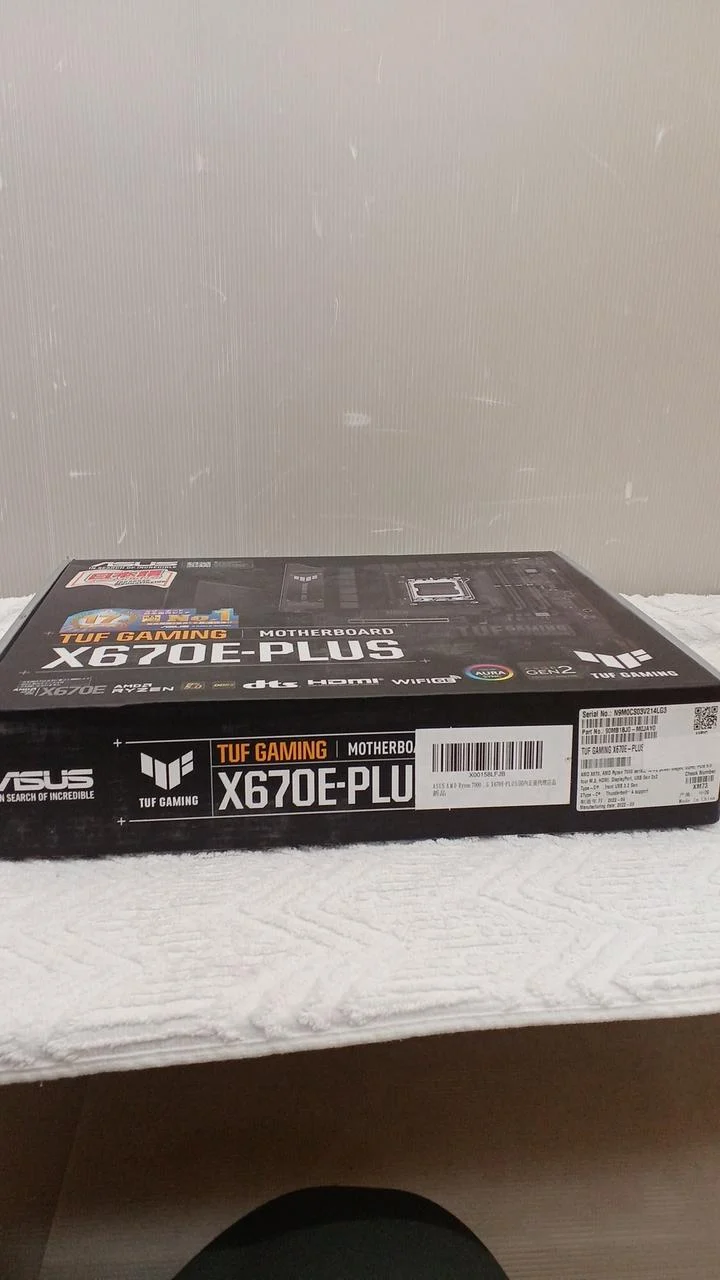 ASUS Mainboard: TUF GAMING X670E-PLUS