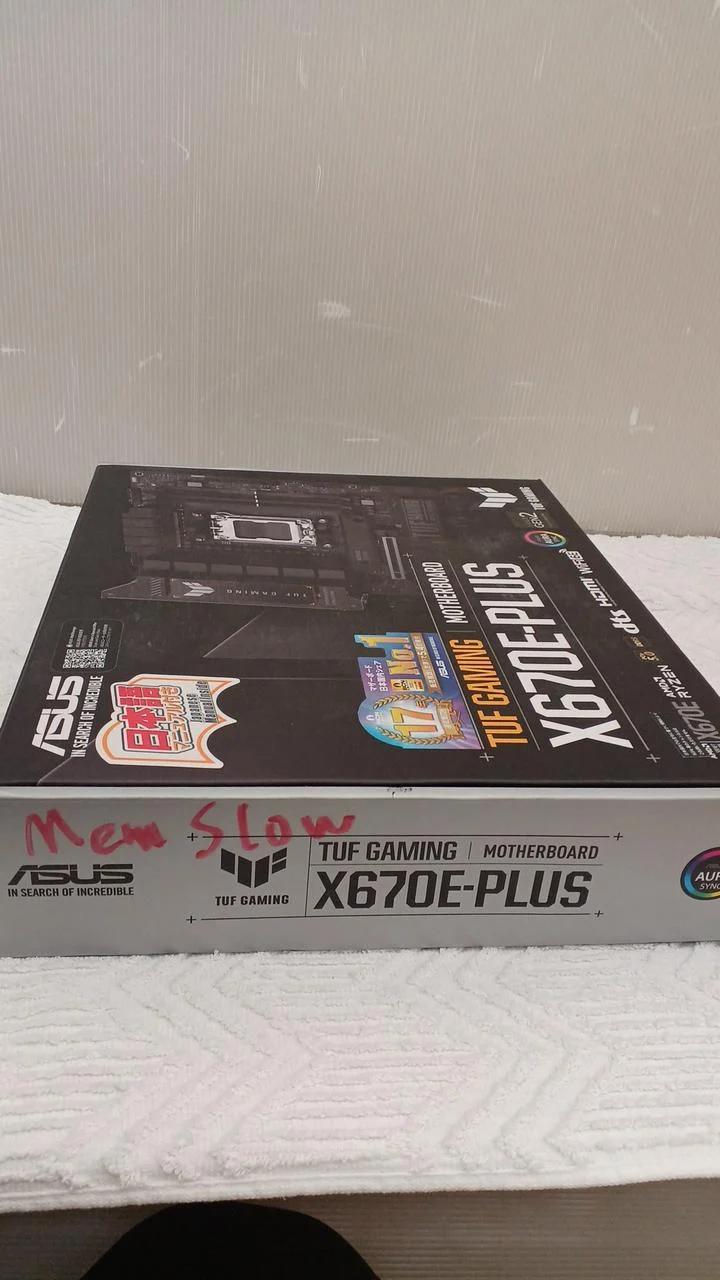 ASUS Mainboard: TUF GAMING X670E-PLUS