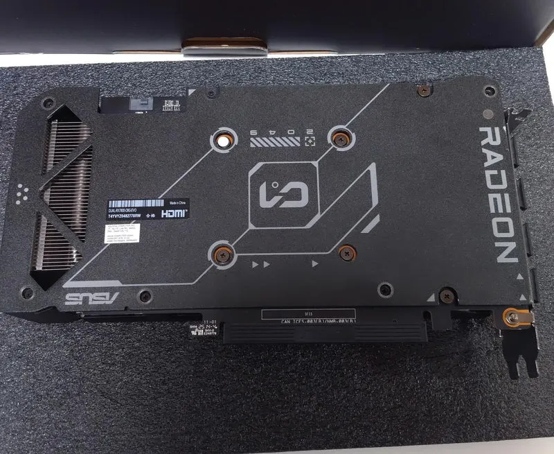 ASUS Grafikkarte DUAL-RX7600-08G-EVO