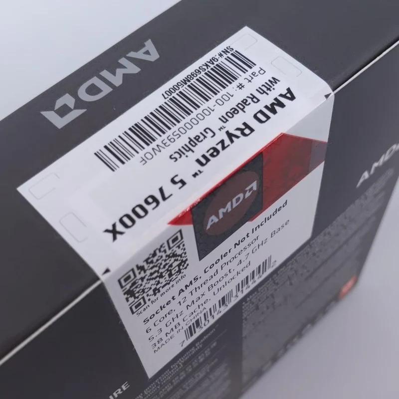 AMD CPU RYZEN5 7600X