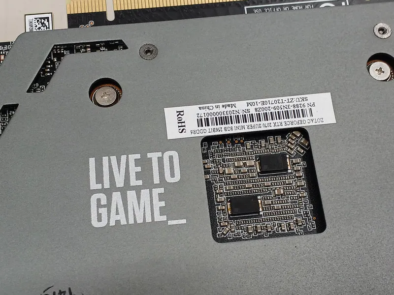 ZOTAC Grafikkarte ZT-T20710E-10M